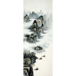 Chinese Landscape Painting - CNAG009544