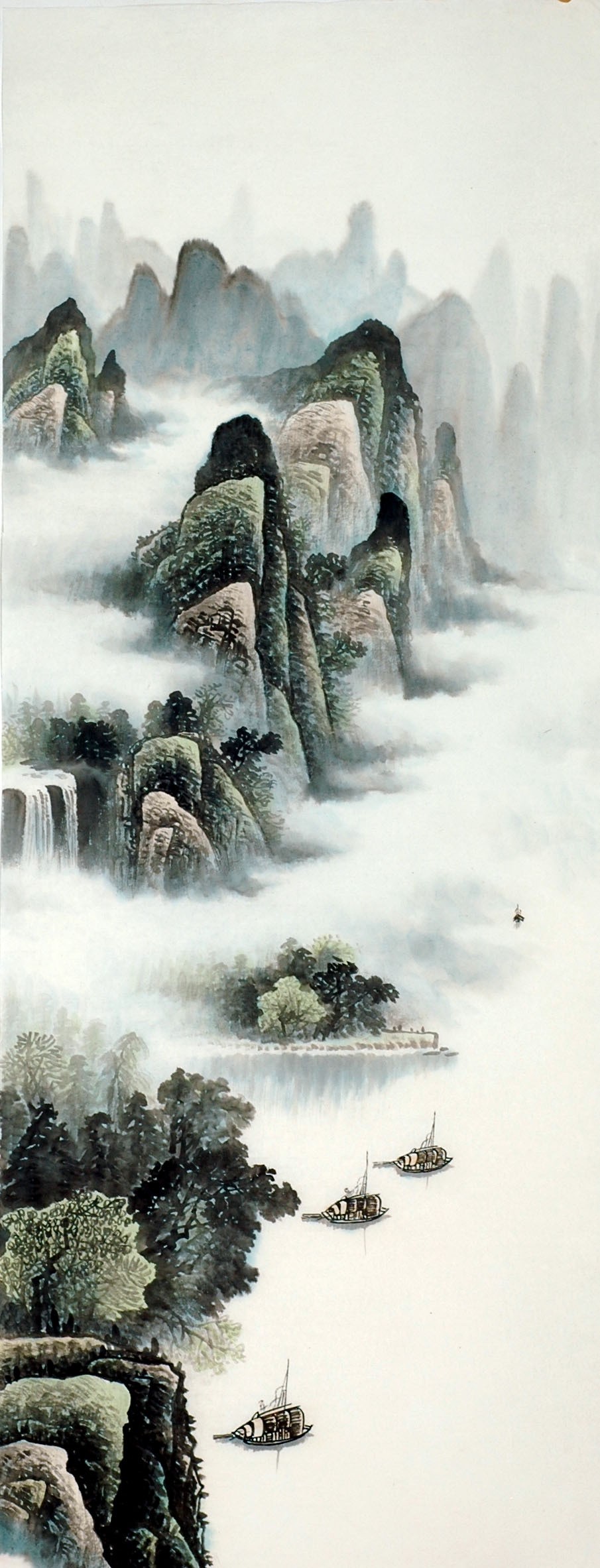 Chinese Landscape Painting - CNAG009544