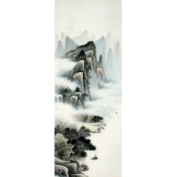 Chinese Landscape Painting - CNAG009547
