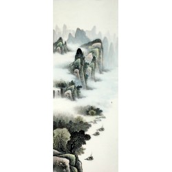 Chinese Landscape Painting - CNAG009548