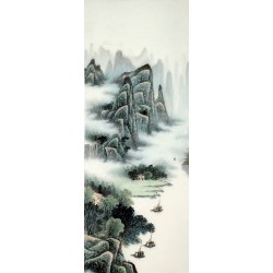 Chinese Landscape Painting - CNAG009550