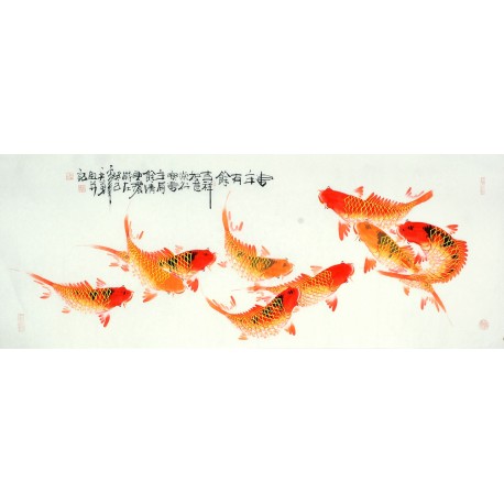 Chinese Fish Painting - CNAG009552