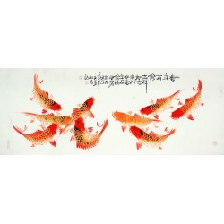 Chinese Fish Painting - CNAG009553