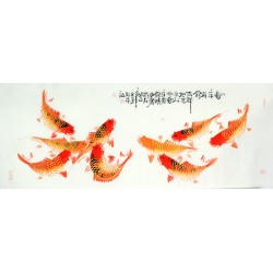 Chinese Fish Painting - CNAG009554