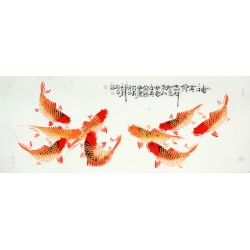 Chinese Fish Painting - CNAG009555