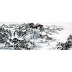 Chinese Landscape Painting - CNAG009557