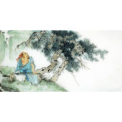 Chinese Figure Painting - CNAG009561