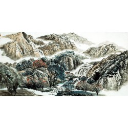 Chinese Landscape Painting - CNAG009565