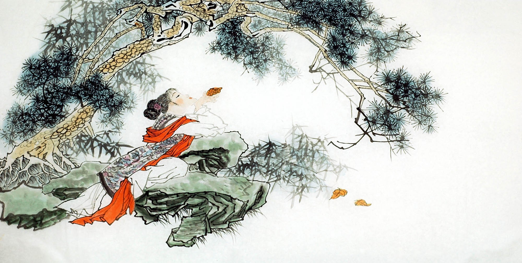 Chinese Figure Painting - CNAG009569