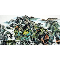 Chinese Landscape Painting - CNAG009573