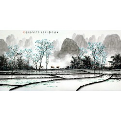 Chinese Aquarene Painting - CNAG009577