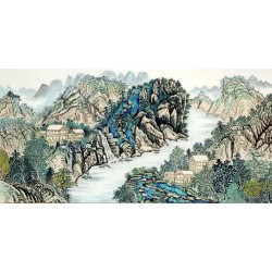Chinese Landscape Painting - CNAG009587
