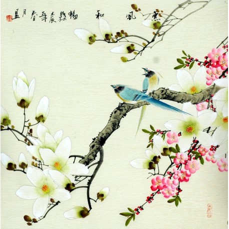 Chinese Flowers&Trees Painting - CNAG009593