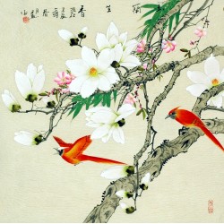 Chinese Flowers&Trees Painting - CNAG009596