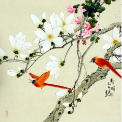 Chinese Flowers&Trees Painting - CNAG009599