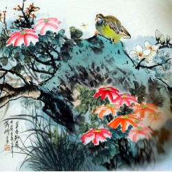Chinese Flowers&Trees Painting - CNAG009603