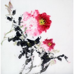 Chinese Peony Painting - CNAG009658