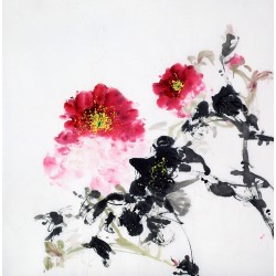 Chinese Peony Painting - CNAG009661
