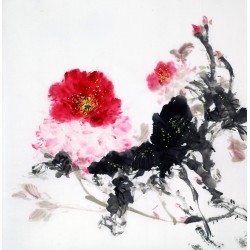 Chinese Peony Painting - CNAG009663