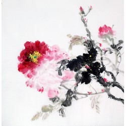 Chinese Peony Painting - CNAG009667