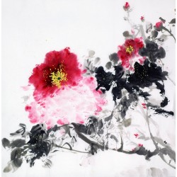 Chinese Peony Painting - CNAG009669
