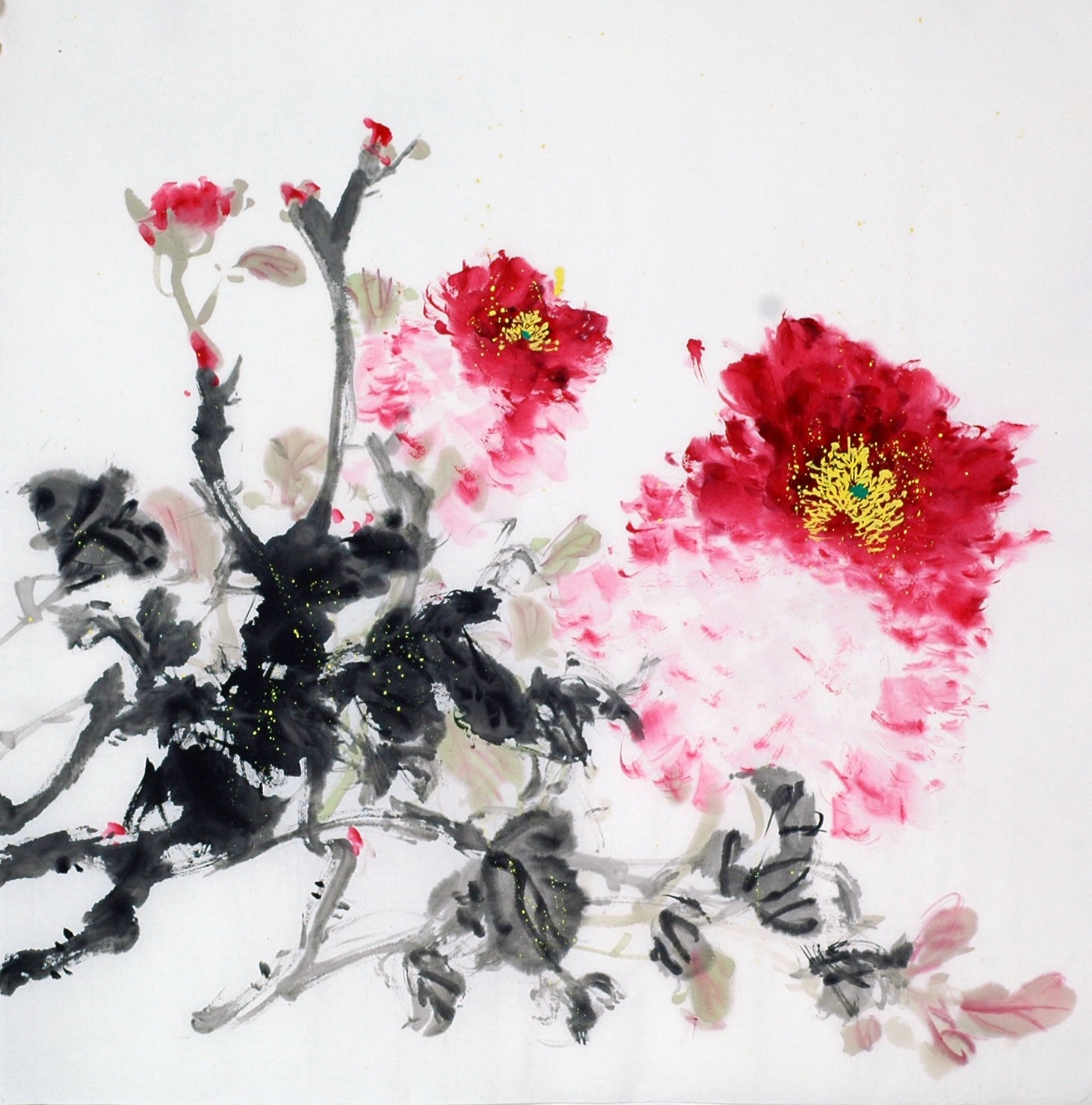 Chinese Peony Painting - CNAG009670