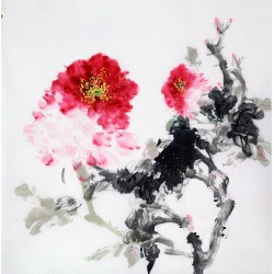 Chinese Peony Painting - CNAG009674