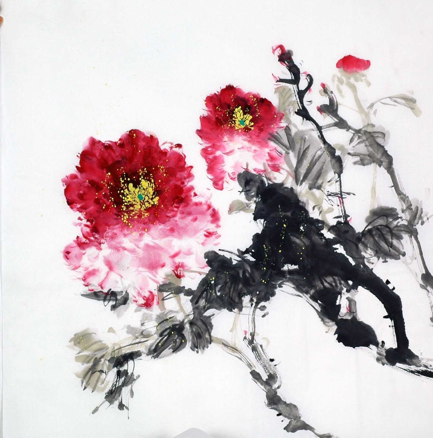 Chinese Peony Painting - CNAG009675