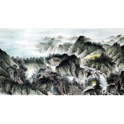 Chinese Landscape Painting - CNAG009677