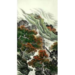 Chinese Landscape Painting - CNAG009682