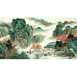 Chinese Landscape Painting - CNAG009683