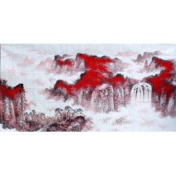 Chinese Landscape Painting - CNAG009691