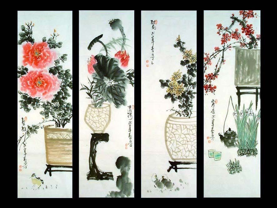 Chinese Peony Painting - CNAG009697