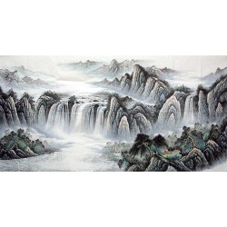 Chinese Landscape Painting - CNAG009698
