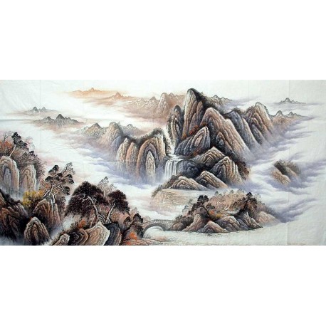 Chinese Landscape Painting - CNAG009700