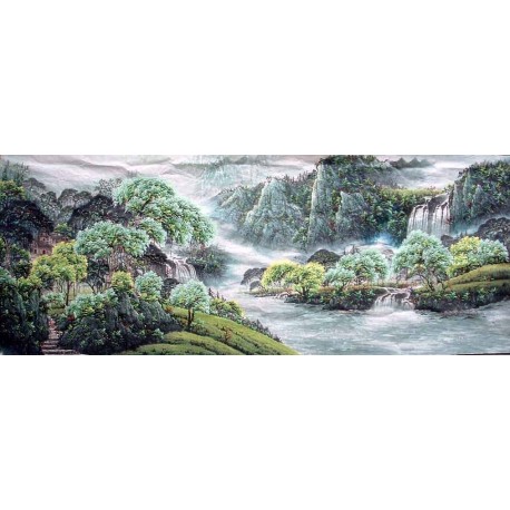 Chinese Landscape Painting - CNAG009701
