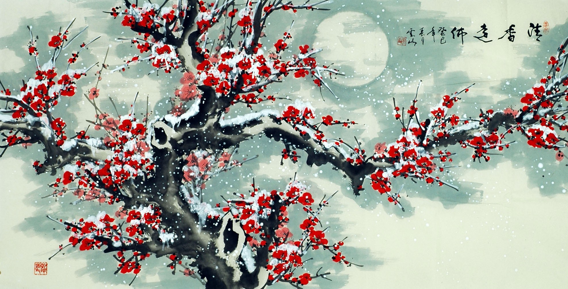 Chinese Plum Painting - CNAG009715