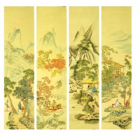 Chinese Landscape Painting - CNAG009723