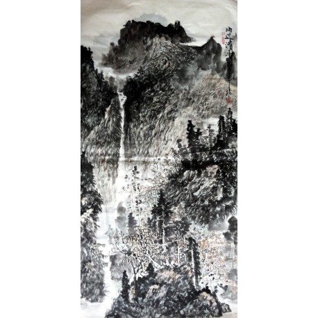 Chinese Landscape Painting - CNAG009729