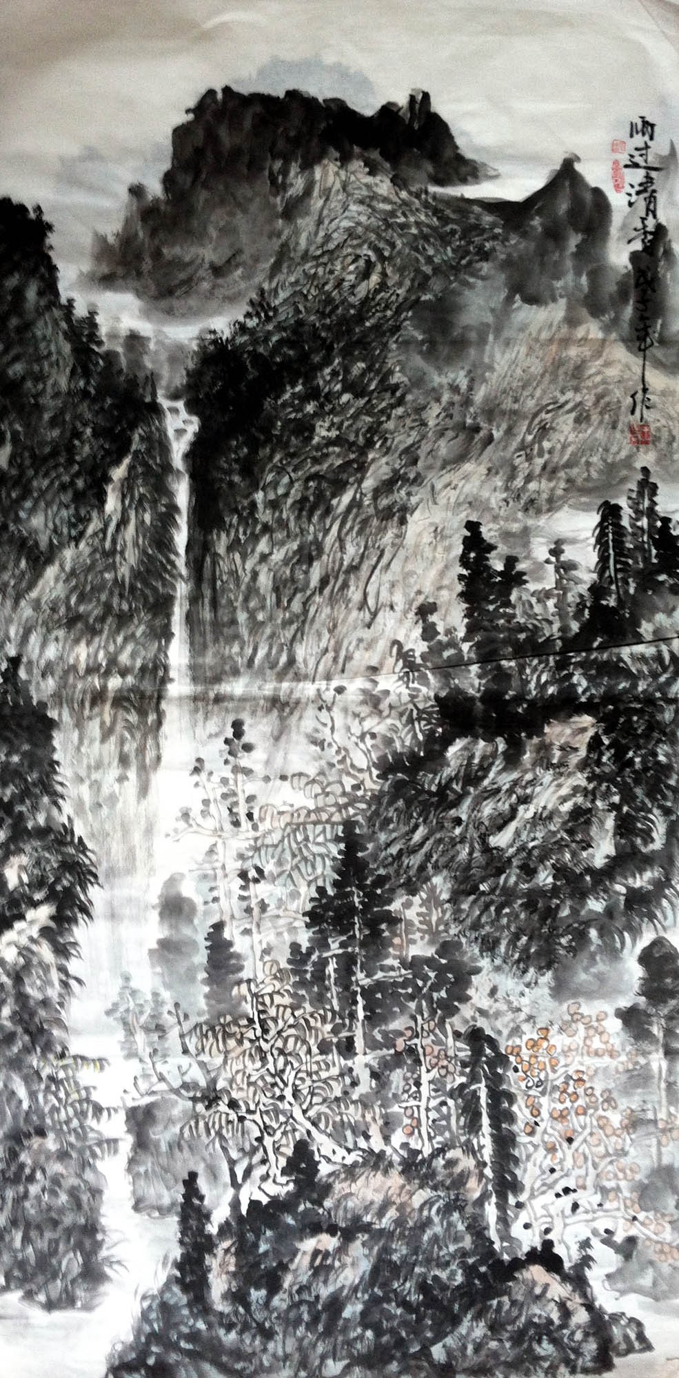 Chinese Landscape Painting - CNAG009729