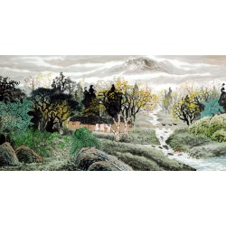 Chinese Landscape Painting - CNAG009736