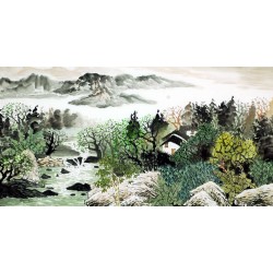 Chinese Landscape Painting - CNAG009737