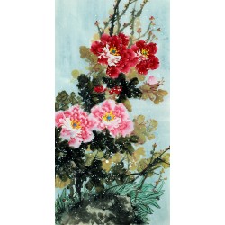 Chinese Peony Painting - CNAG009739