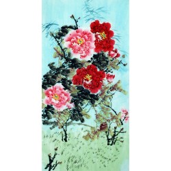 Chinese Peony Painting - CNAG009741