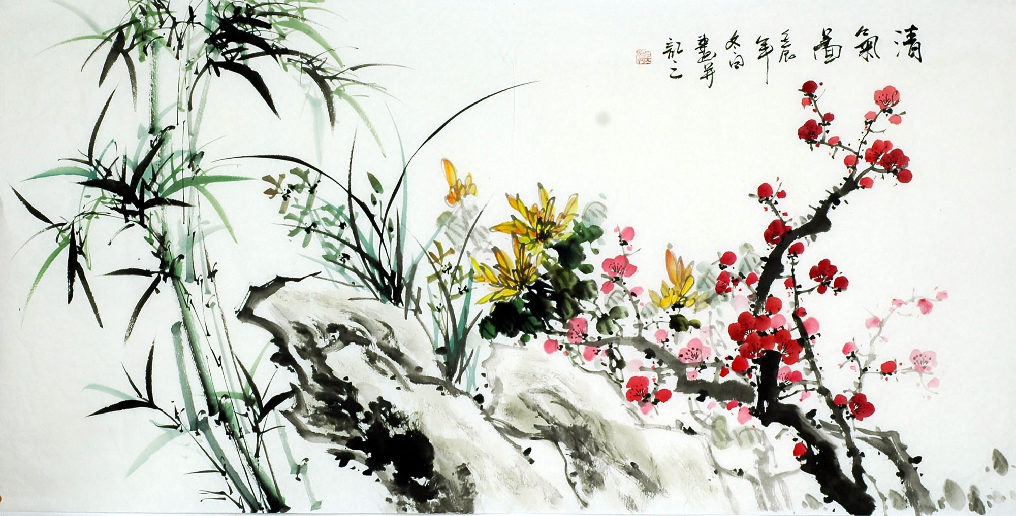 Chinese Peony Painting - CNAG009746
