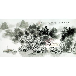 Chinese Aquarene Painting - CNAG009748