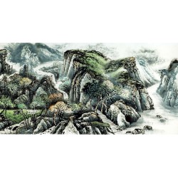 Chinese Landscape Painting - CNAG009755
