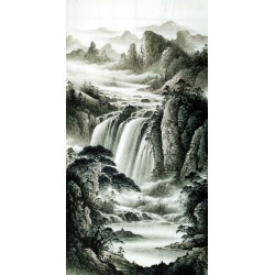 Chinese Landscape Painting - CNAG009758