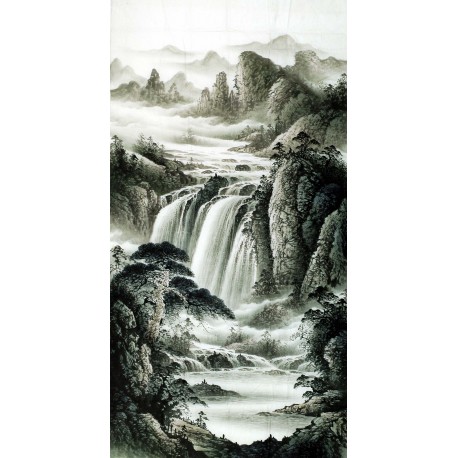 Chinese Landscape Painting - CNAG009758