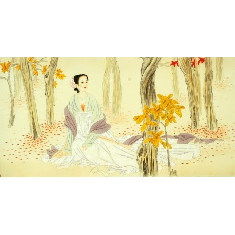 Chinese Figure Painting - CNAG009764